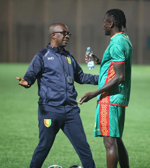 CAN 2021 : Issiaga Sylla a repris les entraînements individuels hier soir 5 le défenseur latéral gauche du Syli national, Issiaga Sylla